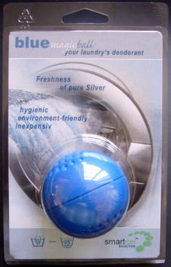 bluemagicball - freshness from pure silver for your laundry - hygienic, environmental friendly, inexpensive, very efficient solution to keep your laundry bacteria-free