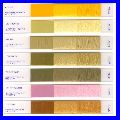 Decora shade card - polyester spundyed dopedyed Setila POY FDY and textured