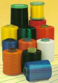 Bobbins of Esbjerg Termoplast polyethylene monofilament