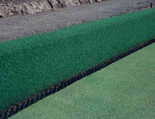 Vitagrass monofilaments for artificial grass on sports grounds like bowling greens