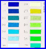 flat and high tenacity polypropylene filament yarn shade card Essegomma - your quality source