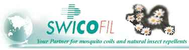 Mosquito coils from Kapi through Swicofil