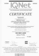 Miroglio ISO 9001 certificate