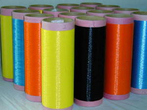 Newstartex - continuous spun viscose filament on straight non-tapered cylindrical bobbins
