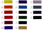 Spun dyed (dope dyed) polyamide 6 high tenacity  yarns from Nexis Fibers