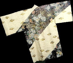 a beatutiful Japanese robe made from paper yarn