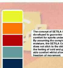 Setila funtional knits winter 2000 / 2001 Comforto yarns