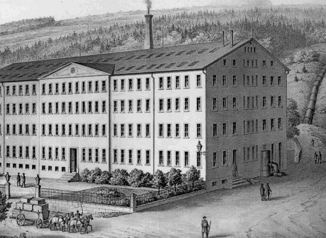 Historic view of Spoerry 1866 plant
