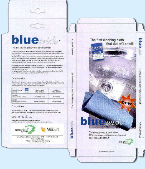 Bluewish packing