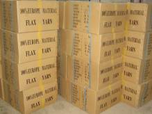 Hunan Isunte - finished cartons of flax spun yarns