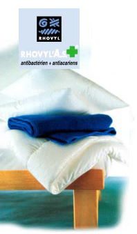 anti-bacteria Rhovyl As fiber for bedding