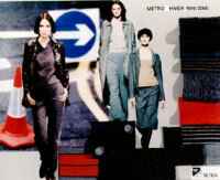 Setila Polyester: Colour harmonies for ladies outerwear - Winter 1999/2000